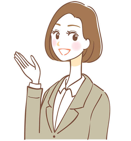 女性秘書イラスト